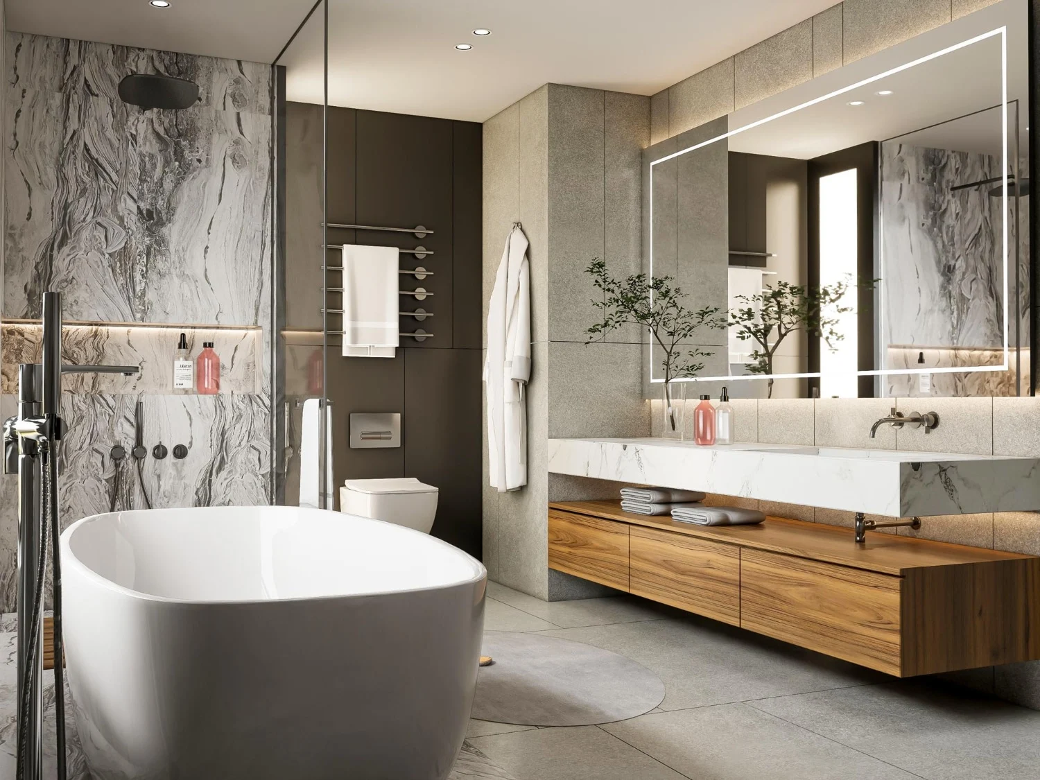 Salle de bain terminée